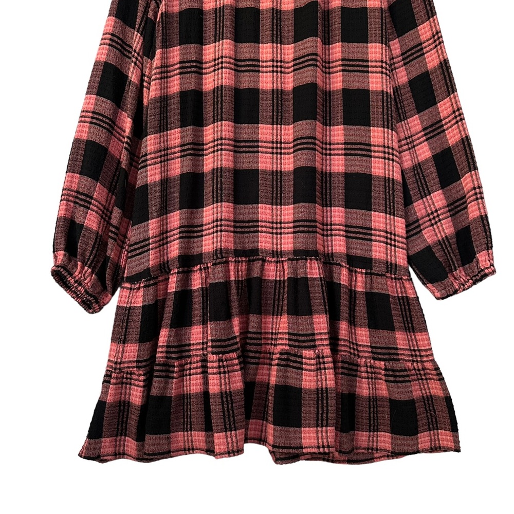 Anthropologie | Cloth & Stone | Daia Plaid Mini Dress Size S‎ *no belt* - Picture 7 of 13
